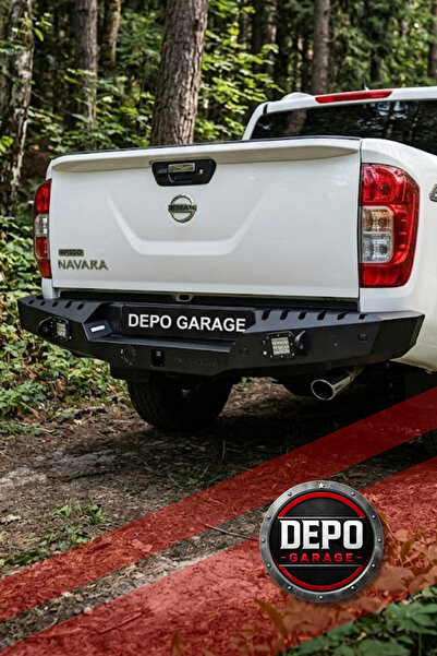 DEPO GARAGE Nissan Skystar Tam Uyumlu Lazer Kesim Metal Arka Tampon