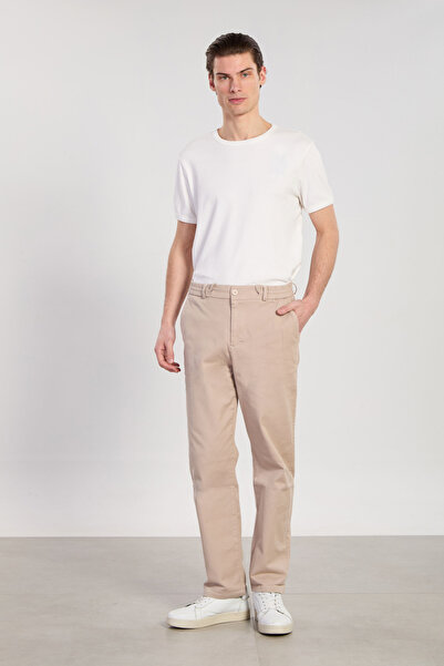 BARRELS AND OIL Men's Gabardine Jogger Pants pants - stone