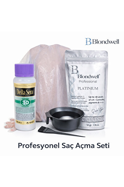 PROFESYONEL SAÇ AÇMA SETİ 50 GR TOZ AÇICI