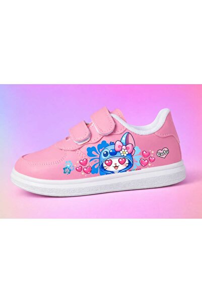 amazoondesing حذاء رياضي وردي اللون من New Sweet Love Hello Dido مطبوع للفتيا...