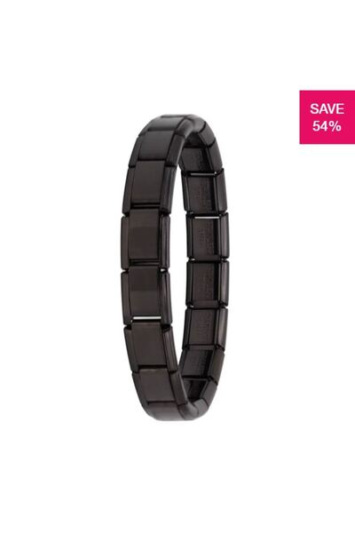 I Best FZE Stainless Steel Italian-Style Charm Bracelet