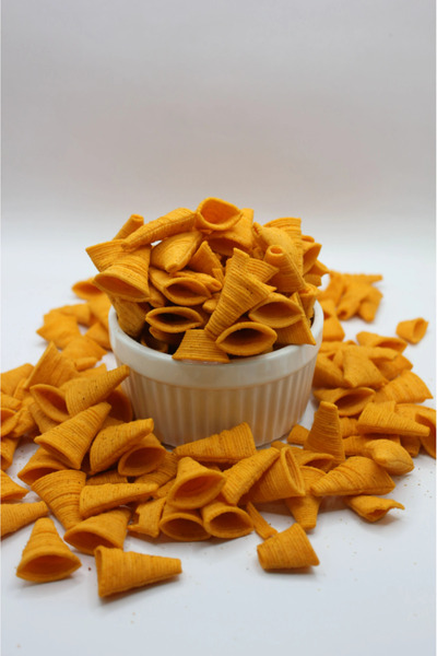 BUNCH Crab-shaped crisps, ketchup flavor, 5 kg carton