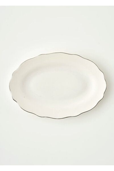 Bella Maison Victoria Porcelain Presentation Plate Silver (30 cm)