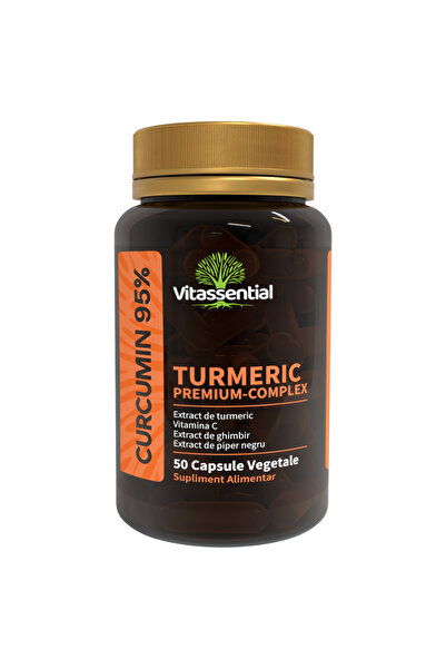 Vitassential Turmeric Premium Complex Curcumin 95%, Vitassential, 50 capsule