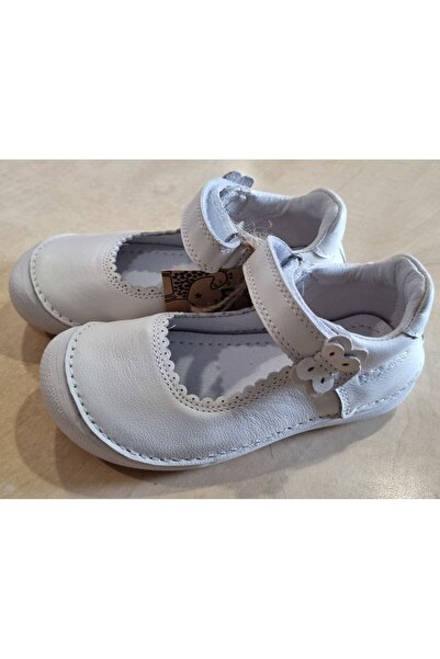 D.D.step Pantofi albi decupati din piele fete DDStep H063-52822M