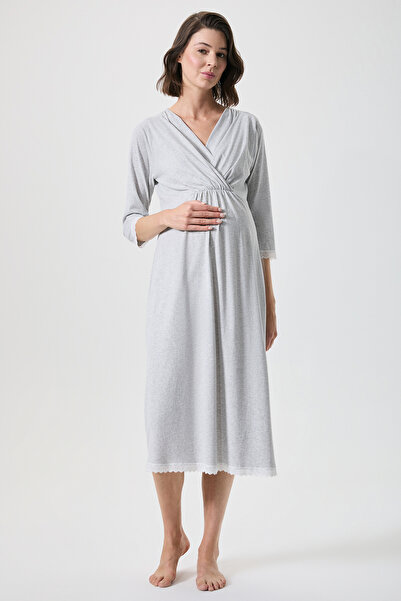 Penyemood bumbac 100% set de pijamale pentru gravide