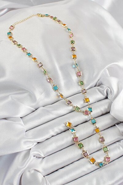 takitokaciniz Zirkon Taşlı Vip Y Kolye