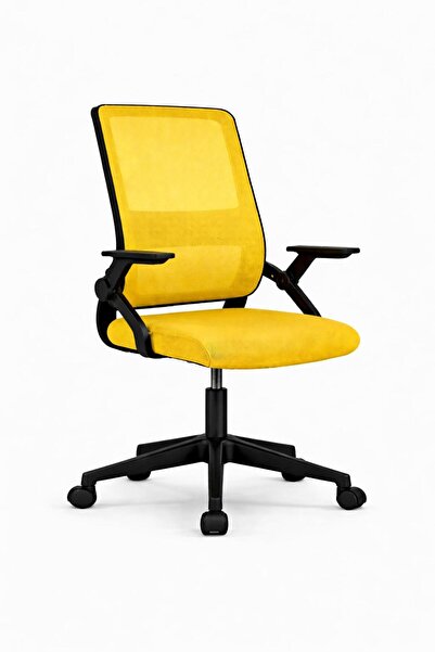 SDT TİCARET Katlanır kollu Sekreter koltuğu ofis koltuğu ders çalışma koltuğu...