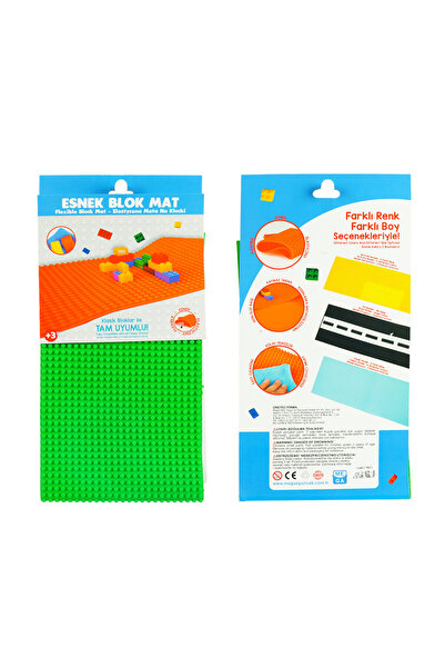 MEGA ESNEK BLOK MAT-KLASİK-YEŞİL
