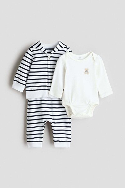 H&M 3-piece cotton set