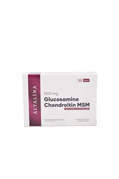 alyalina Glucosamine Chondroitin MSM Tablet 30 adet