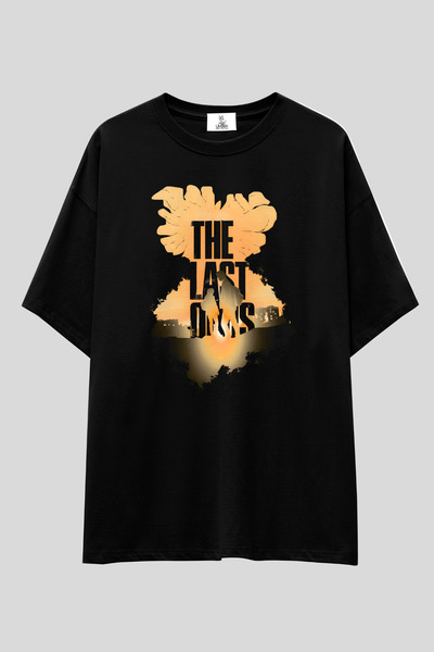 UmbraWear تي شيرت The Last of Us كبير الحجم |   تي شيرت للجنسين 100% قطن أسود...