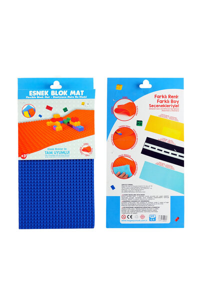 MEGA ESNEK BLOK MAT-KLASİK-MAVİ