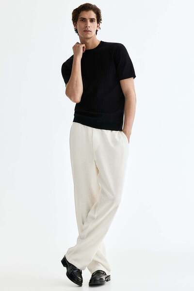 H&M Relaxed Fit Linen-blend trousers