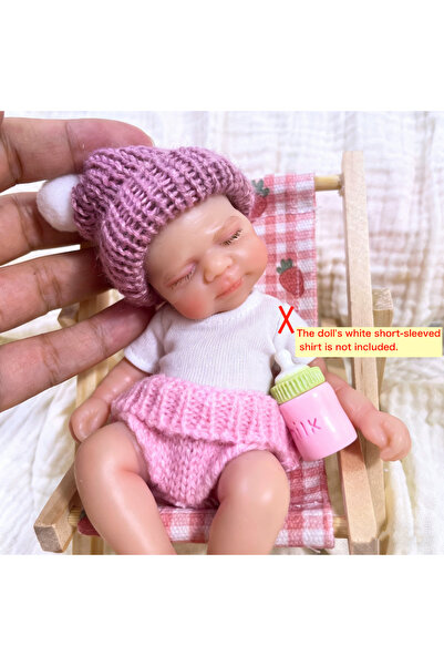 Choice Silicone Doll Mini 15CM Reborn Pascale Silicone Baby Doll Girl Washabl...