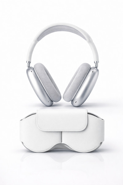 beemen Air Max Tarzı Kablosuz Bluetooth Kulaklık Smart Case Kılıflı Katlanabi...