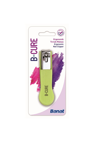 Banat مجموعة مقصات أظافر مريحة من بي-كيور مكونة من قطعتين