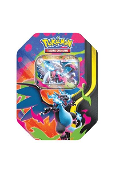 Pokemon Mega Charizard X ex Tin