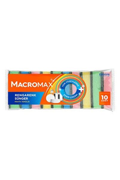 MATMEL 1 Macromax Colorful Sponge 10-Pack