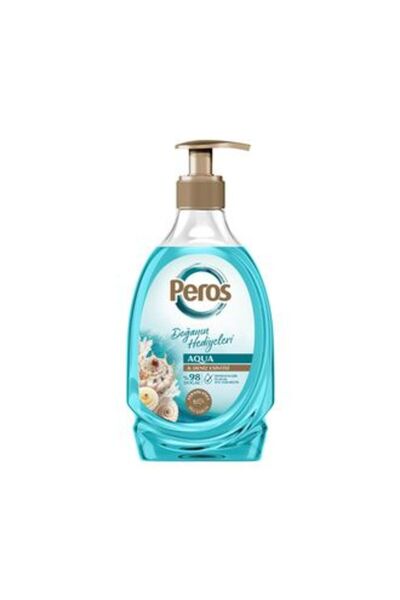 Peros 4 قطع صابون سائل أكوا ونسيم البحر 392 مل
