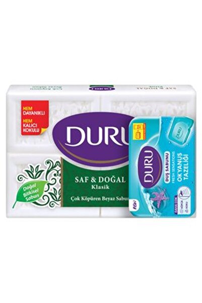 Duru 1 Piece Pure Natural Classic 600 g + Fresh 150 g