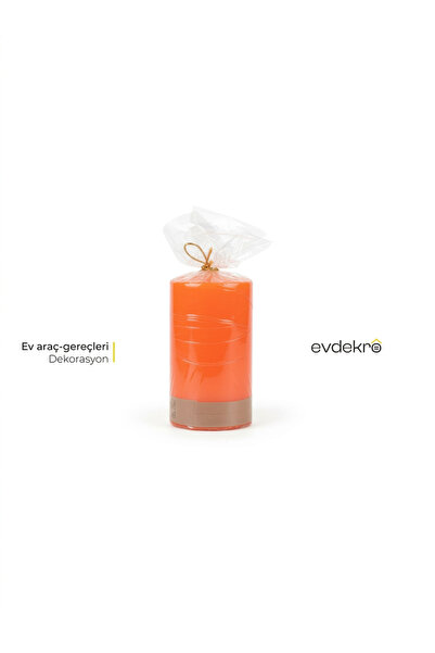 EVDEKRO Silindir Şeklinde 7 cm çapında ×12 cm uzunluğunda dekoratif pamuk fit...