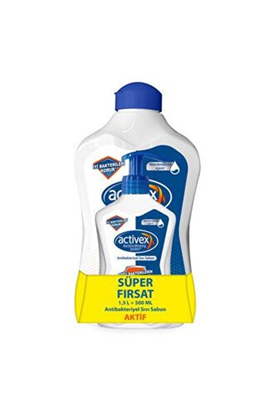 Activex 1 قطعة صابون سائل نشط 1.500 مل + 500 مل