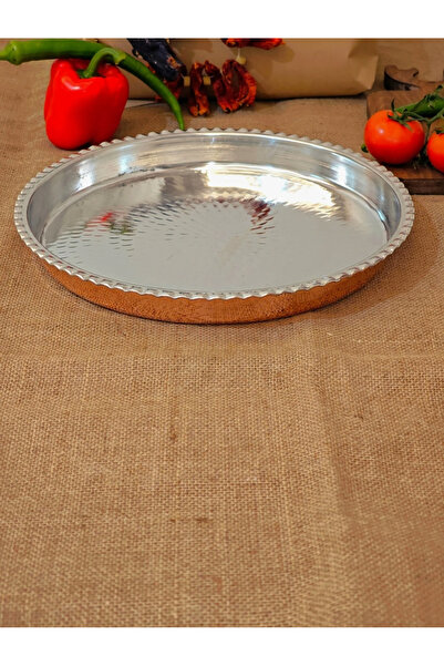 Sebe HOME Round Copper Tray 35 cm