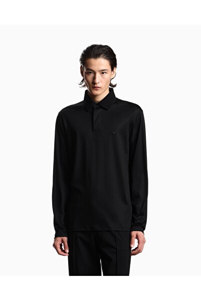 Emporio Armani Men's Lightweight Breathable Cotton Fabric Regular Cut Logo De...