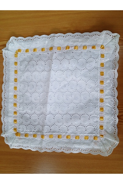 DANTELİM Baby Jewelry Cushion Cover - White