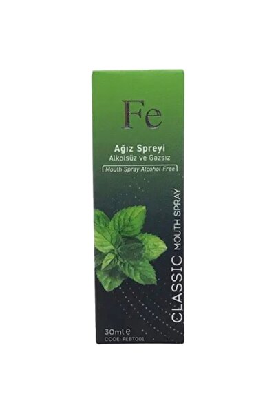 Fe Fee Ağız Spreyi Alkolsüz ve Gazsız 30 ml Kötü Kokuları Giderir Taze Nefes ...