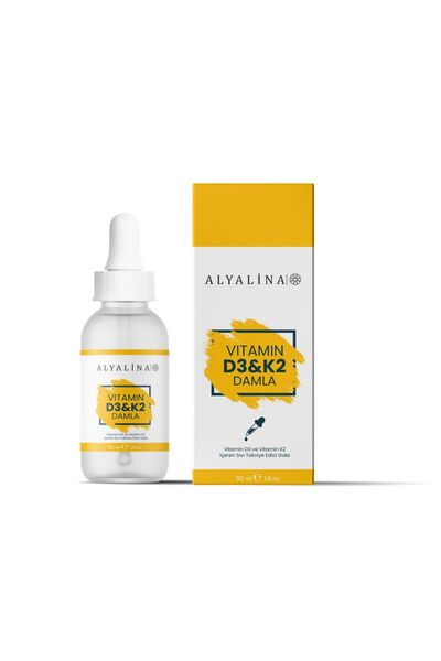 alyalina Vitamin D3 K2 30 ml