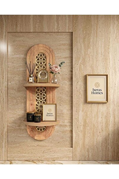 kahta beras mobilya duvar rafı