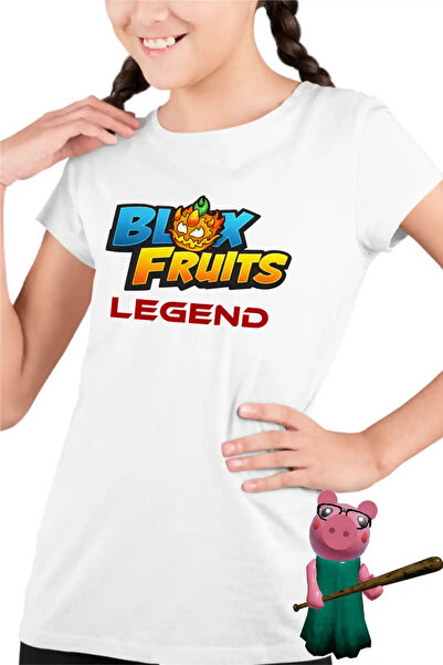 OEM Tricou Copii Fete Blox Fruits Legend Fruit Roblox Fructe