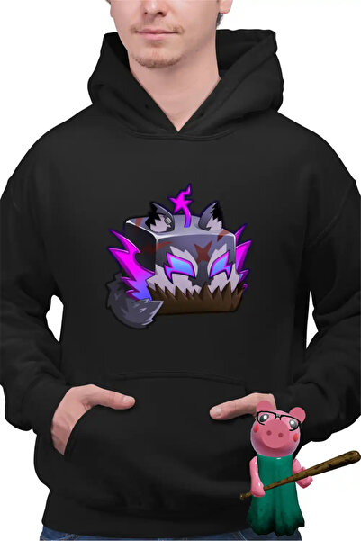 OEM Ανδρικό Φούτερ με Κουκούλα Blox Fruits Λυκάνθρωπος Fruit Roblox Fruits