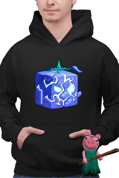 OEM Ανδρικό Φούτερ Blox Fruits Quake Fruit Roblox Fruits