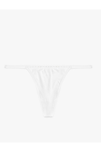 Koton cu pietre aplicate Chiloți confortabili cu șnur