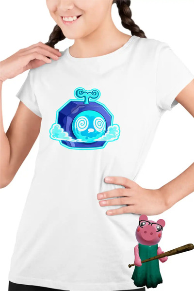 OEM Tricou Copii Fete Blox Fruits Portal Fruit Roblox Fructe