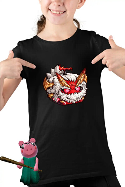 OEM Детска тениска за момичета Blox Fruits Fiend Fruit Roblox Fruits