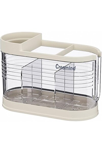 Arabest Clear Countertop Cutlery Drying Holder Utensil Holder Cutlery Drainer...