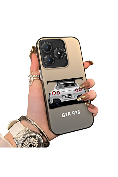 ucuc حافظة حماية للعدسات من السيليكون الصلب أكريليك درجة متوافقة مع Realme C6...