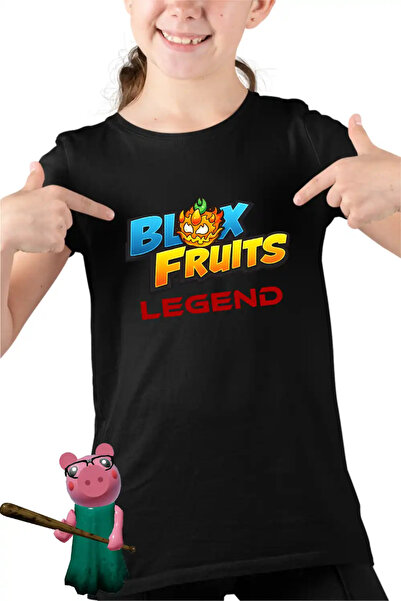 OEM Tricou Copii Fete Blox Fruits Legend Fruit Roblox Fructe