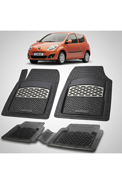 TEAMCAR Covorase Renault Twingo II 1 Hatchback Compatibile 2007-2011 | Silver