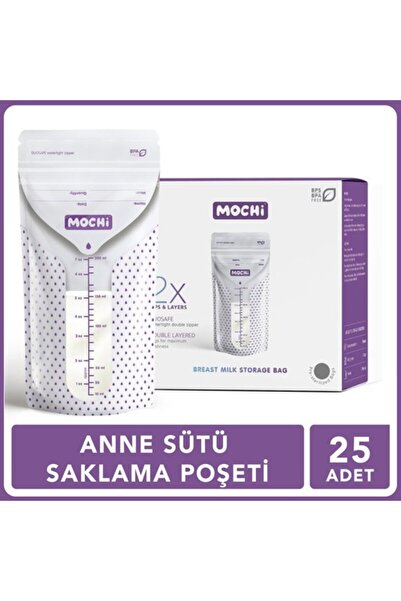 Mochi Anne Sütü Poşeti (200 ml 25 Adet)