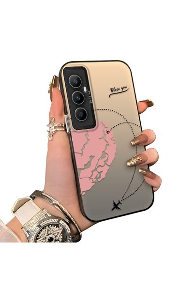 ucuc حافظة حماية للعدسات من السيليكون الصلب أكريليك درجة متوافقة مع Realme C6...