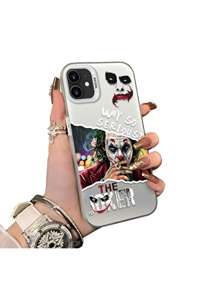 ucuc iPhone 12 Mini Compatible Hard Acrylic Back Silicone Edge Lens Protectio...