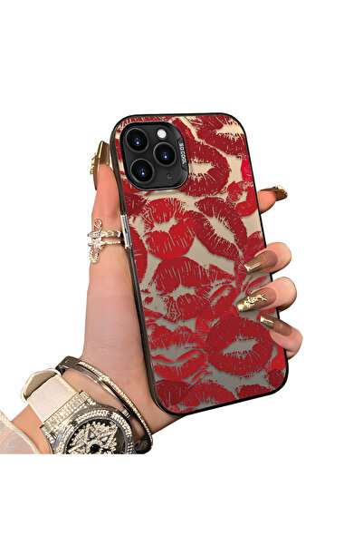 ucuc حافظة حماية للعدسات من السيليكون الصلب أكريليك درجة متوافقة مع هاتف iPho...