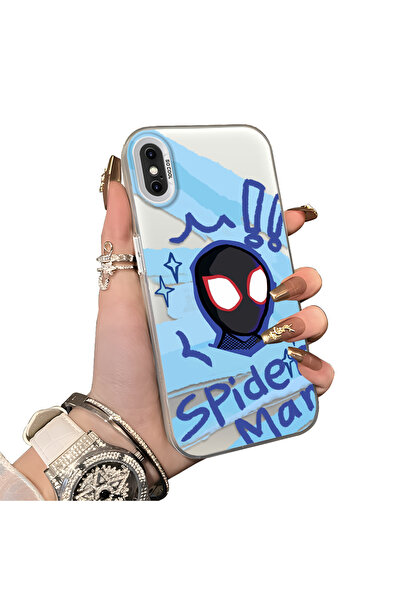 ucuc iPhone XS Max Compatible Hard Acrylic Back Silicone Edge Lens Protection...