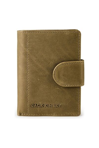 Jack Kinsky Aruba Geldbörse RFID Schutz Leder 7,5 cm