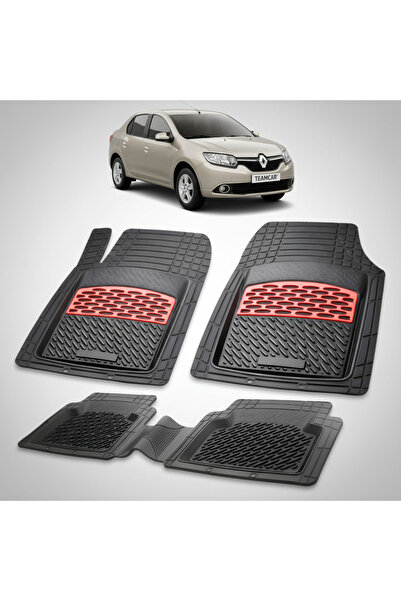 TEAMCAR Πατάκια δαπέδου συμβατά με Renault Symbol III Sedan 2013-2017 |   Κόκ...